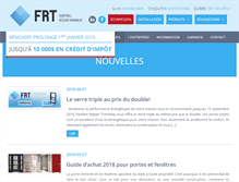 Tablet Screenshot of fenetres-rt.com